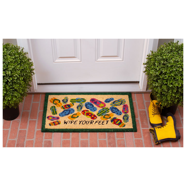 Lots of Flip-Flops Doormat 17"x29"