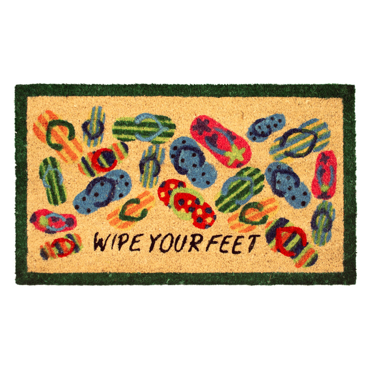 Lots of Flip-Flops Doormat 17"x29"