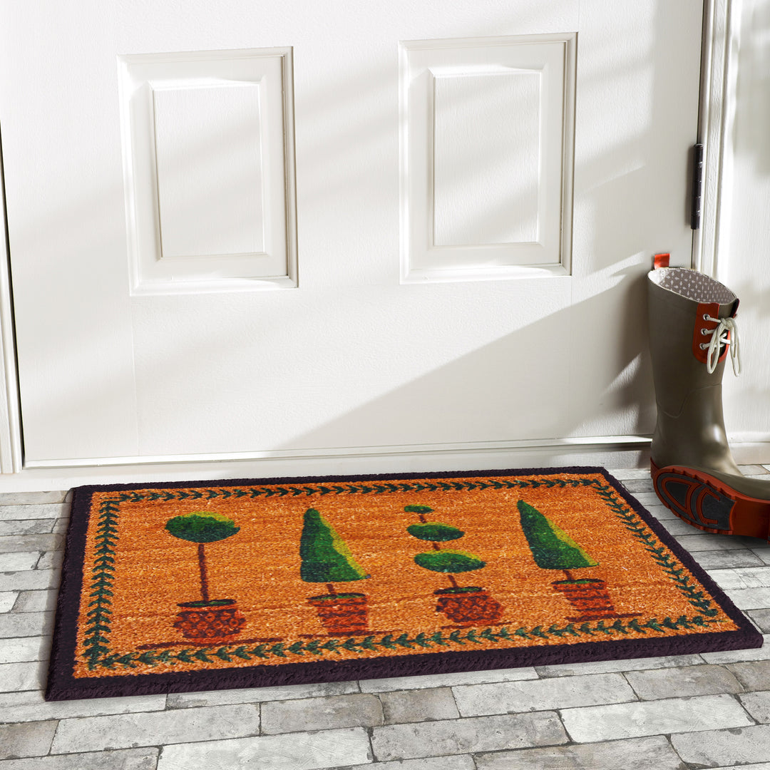 Topiary Doormat 17"x29"