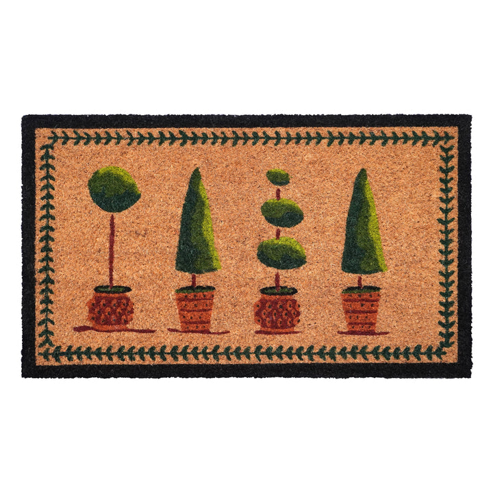 Topiary Doormat 17"x29"