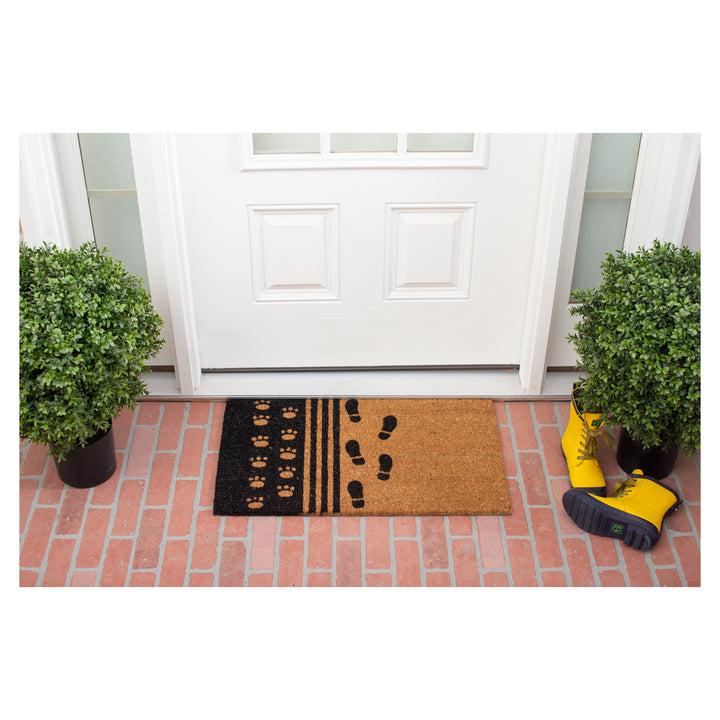 Man's Best Friend Doormat 17"x29"