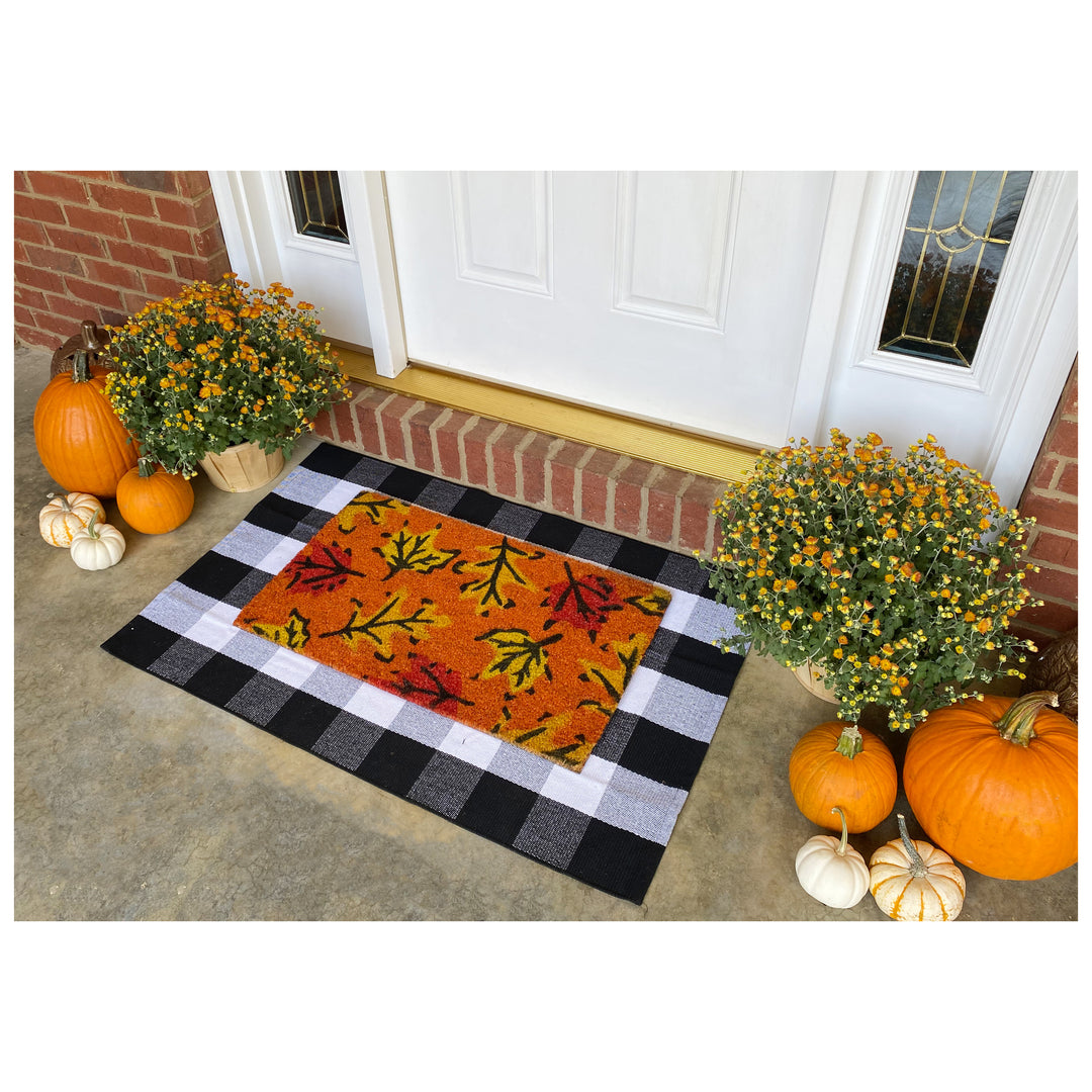 Fall Leaves Doormat 17"x29"