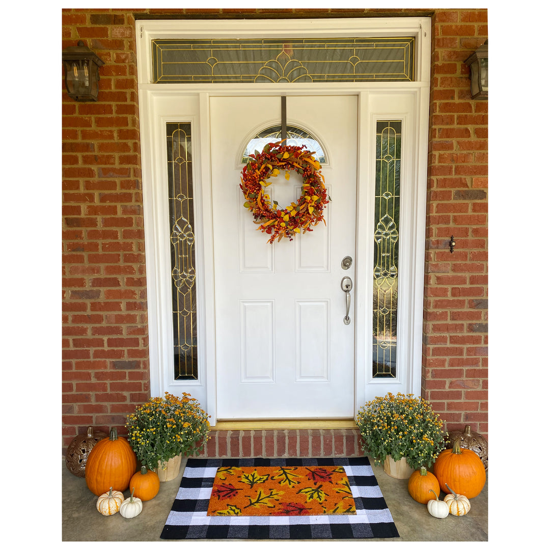 Fall Leaves Doormat 17"x29"