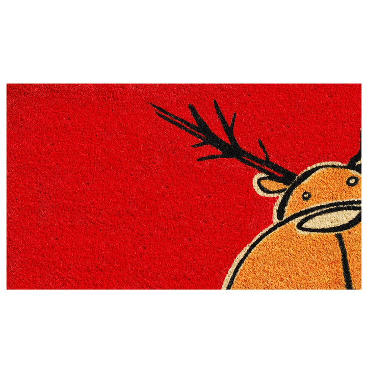 Christmas Moose Doormat 17"x29"