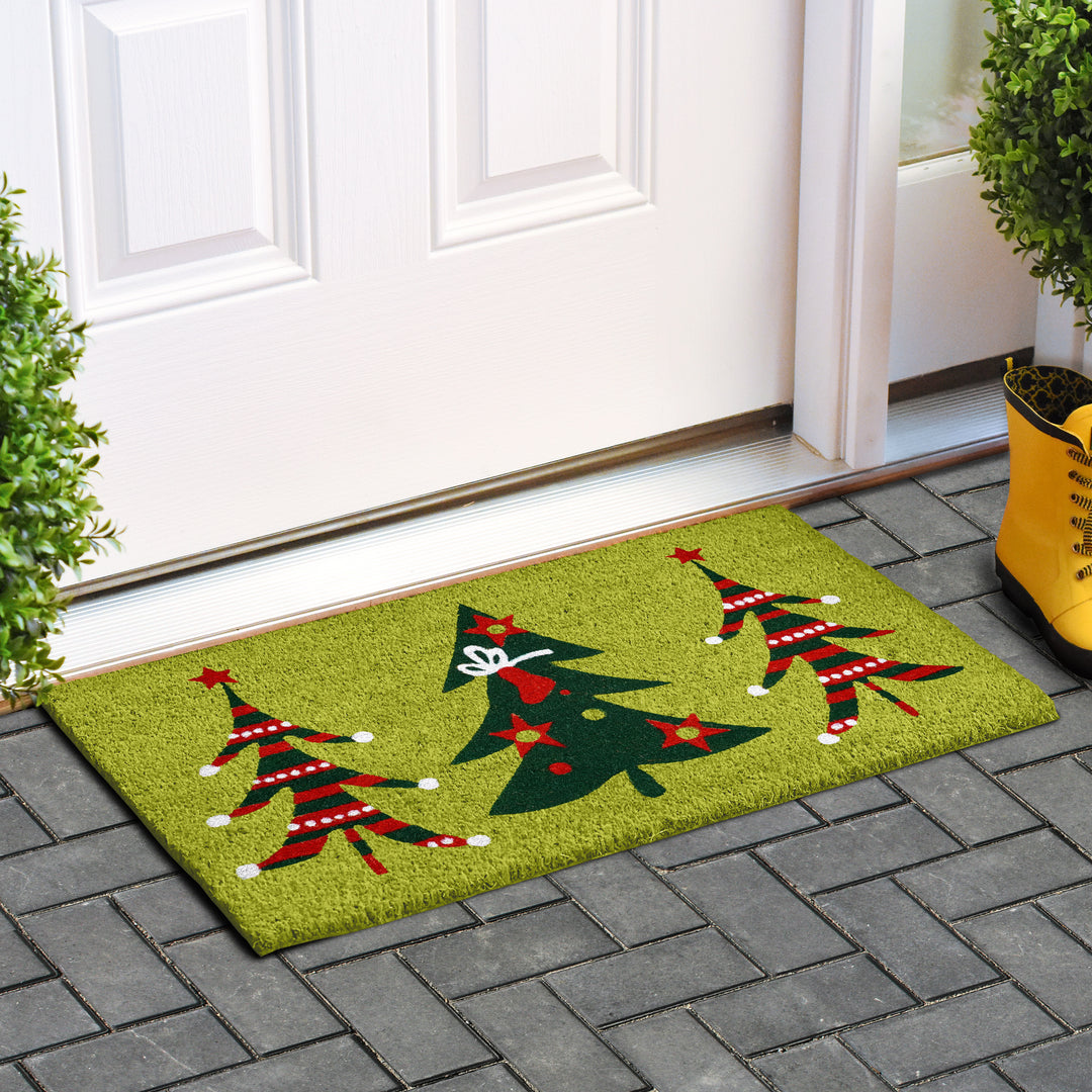 Christmas Trio Doormat 17"x29"