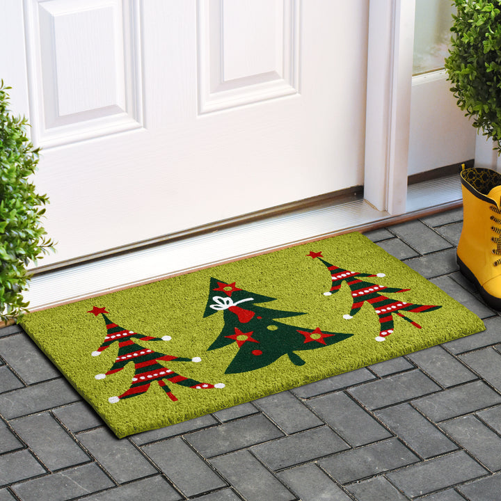 Christmas Trio Doormat 17"x29"