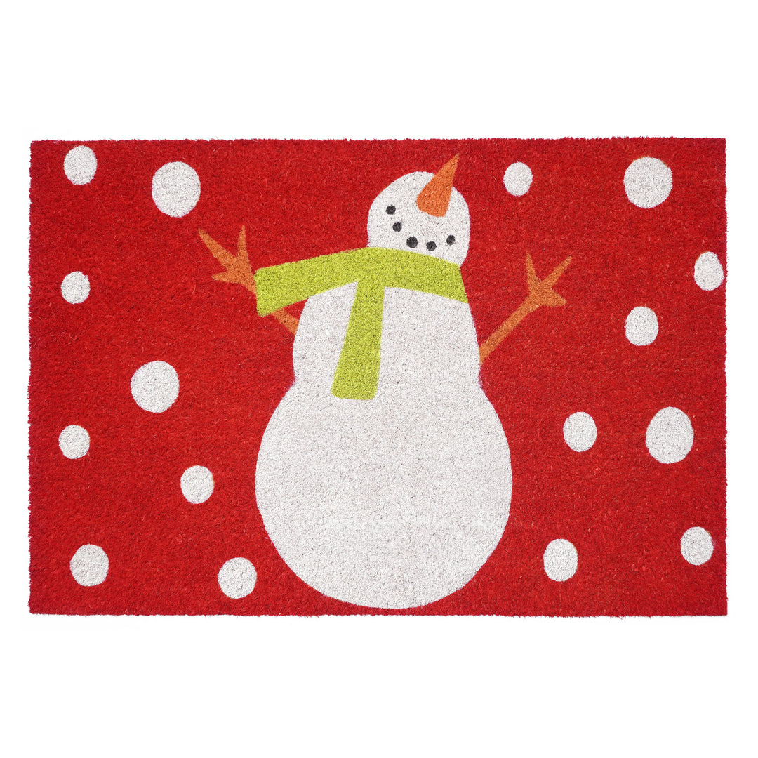 Holiday Snowman Doormat 24"x36"