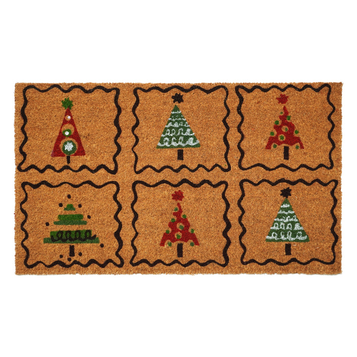 Christmas Trees Doormat