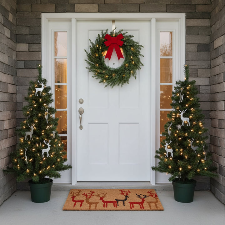 Christmas Deer Doormat