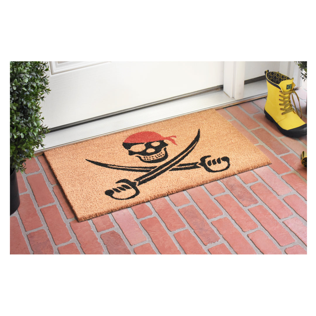 Pirate Doormat 17"x29"