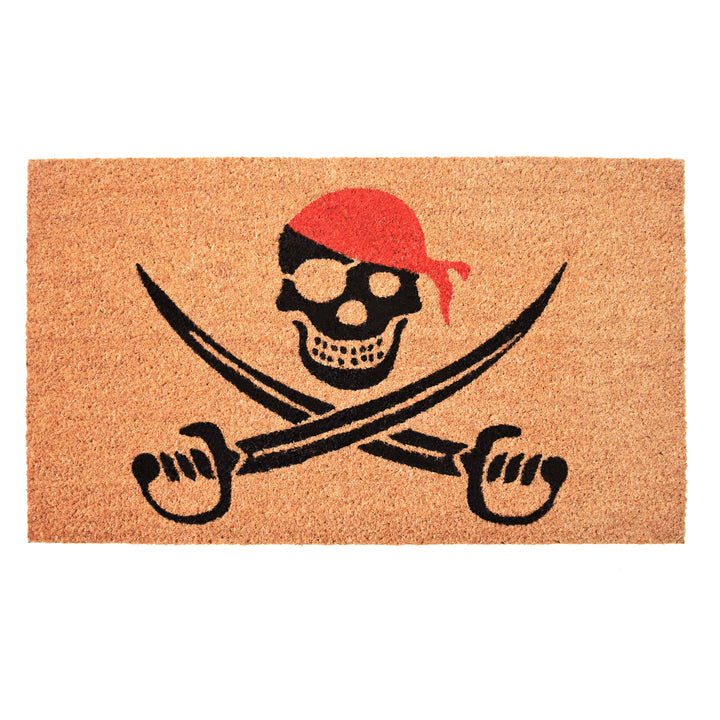 Pirate Doormat 17"x29"