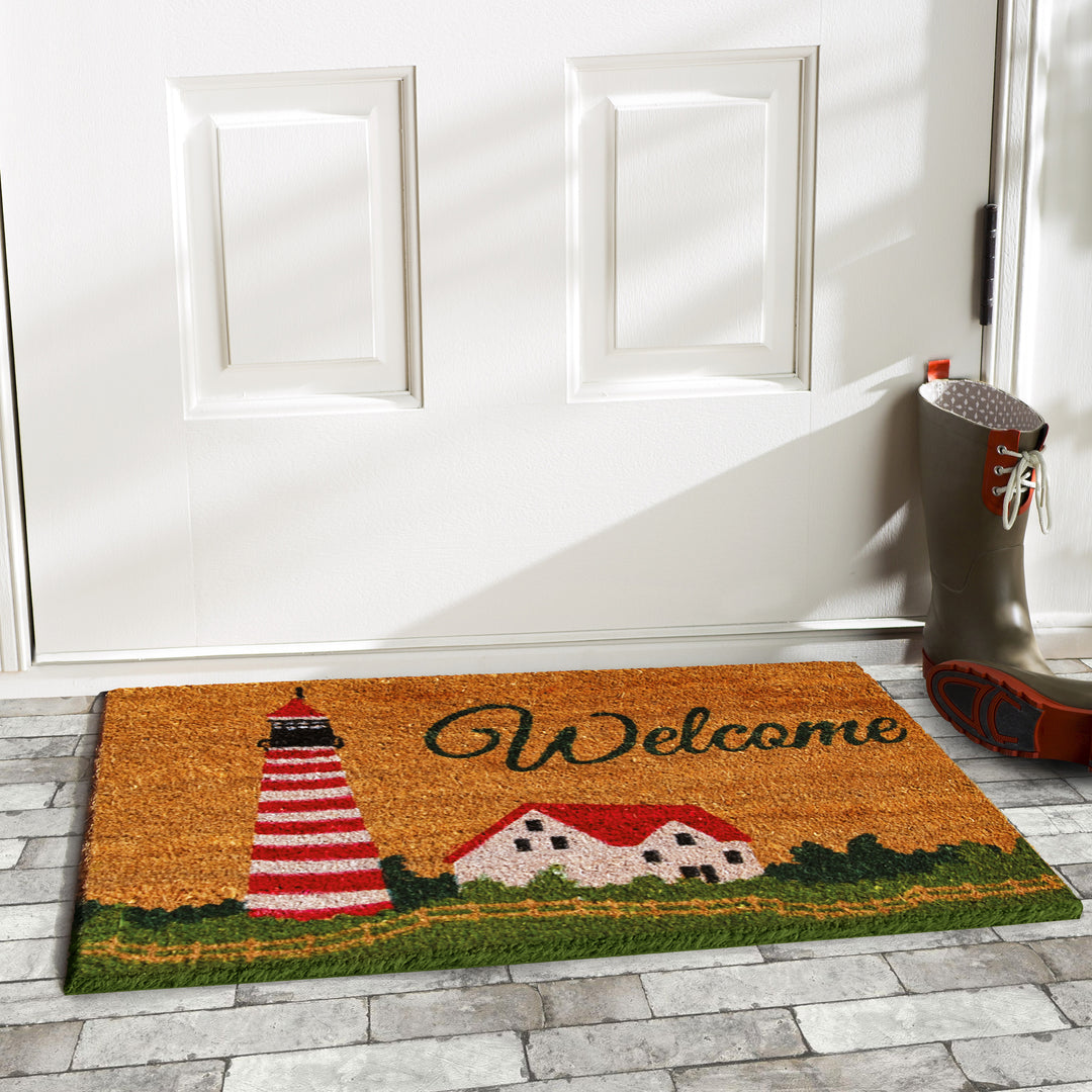 Harbor Welcome Doormat 17"x29"