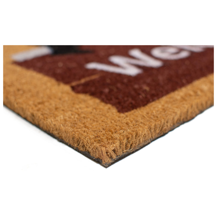 Lazy Bear Welcome Doormat 17"x29"