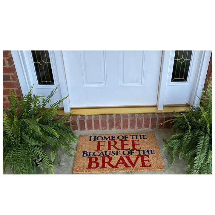 Home of the Free Doormat 17"x29"