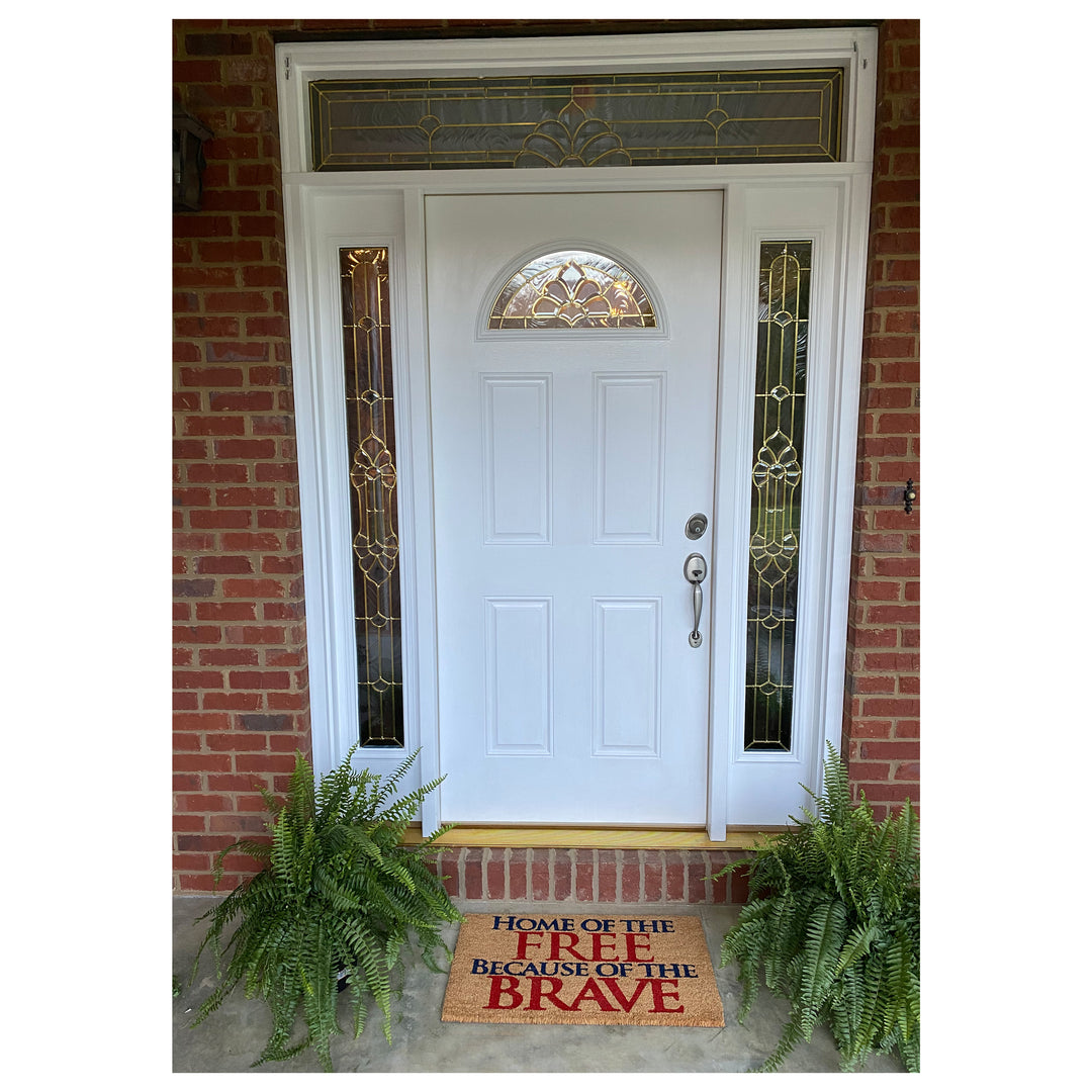Home of the Free Doormat 17"x29"