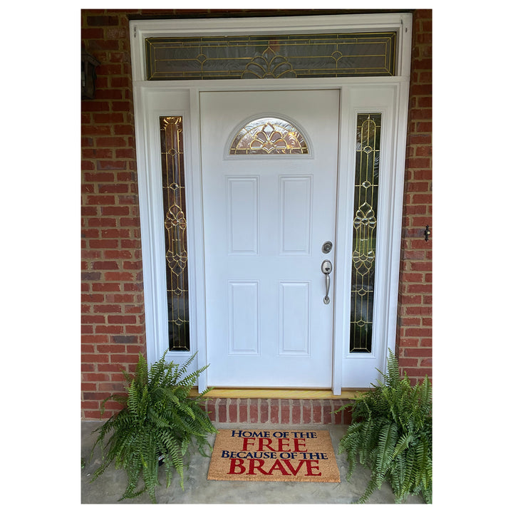 Home of the Free Doormat 17"x29"