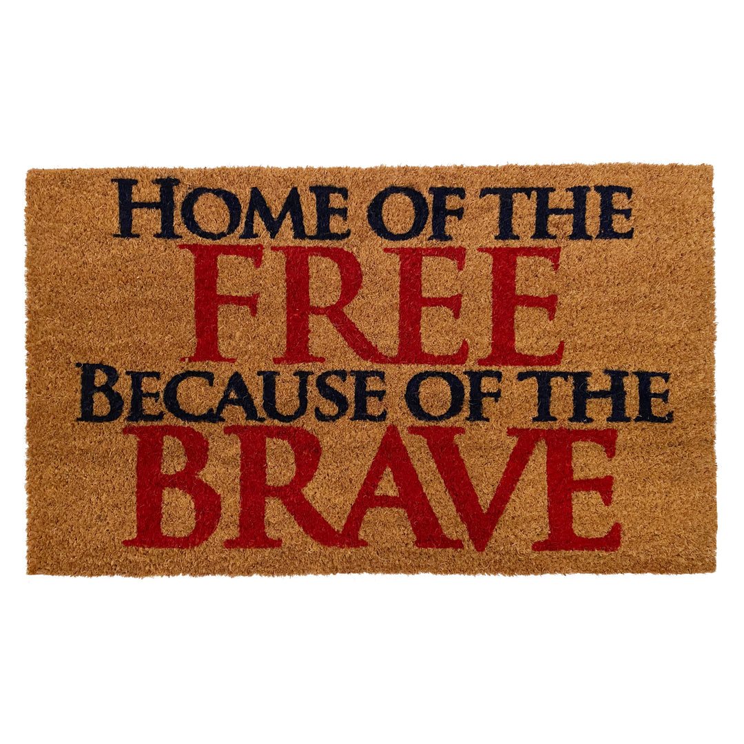 Home of the Free Doormat 17"x29"