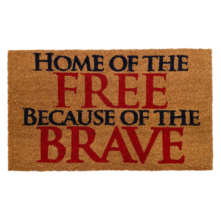Home of the Free Doormat 17"x29"