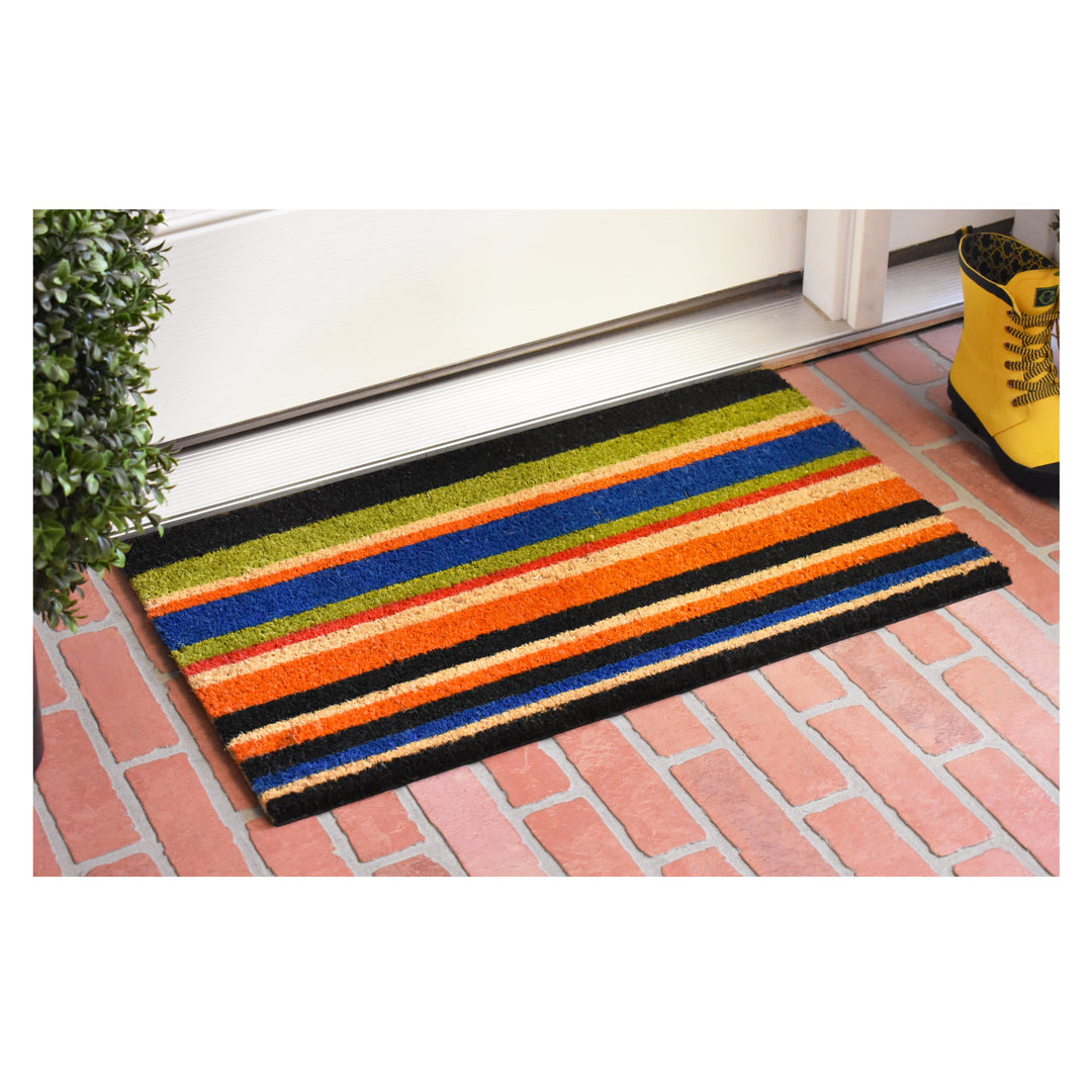 Triple Stripe Doormat 17"x29"