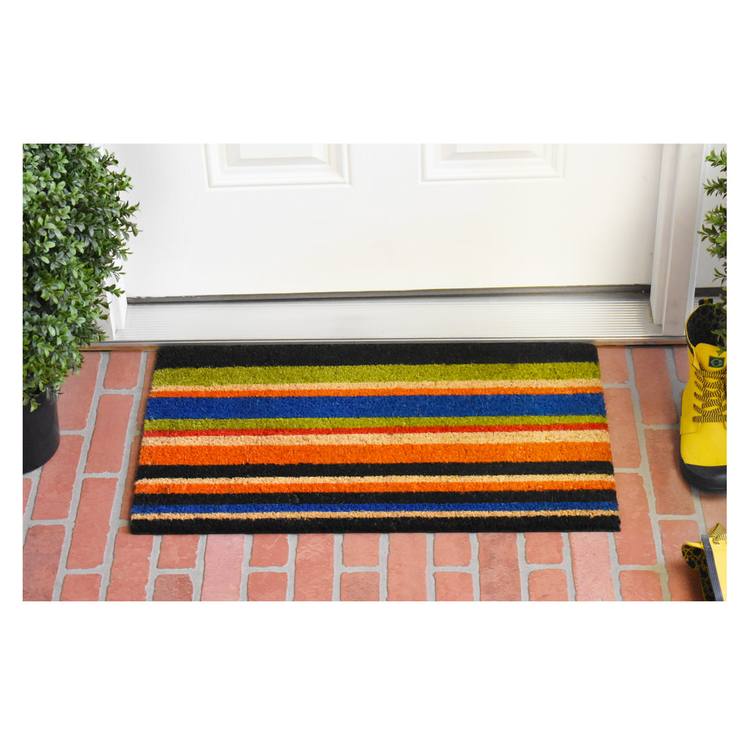 Triple Stripe Doormat 17"x29"