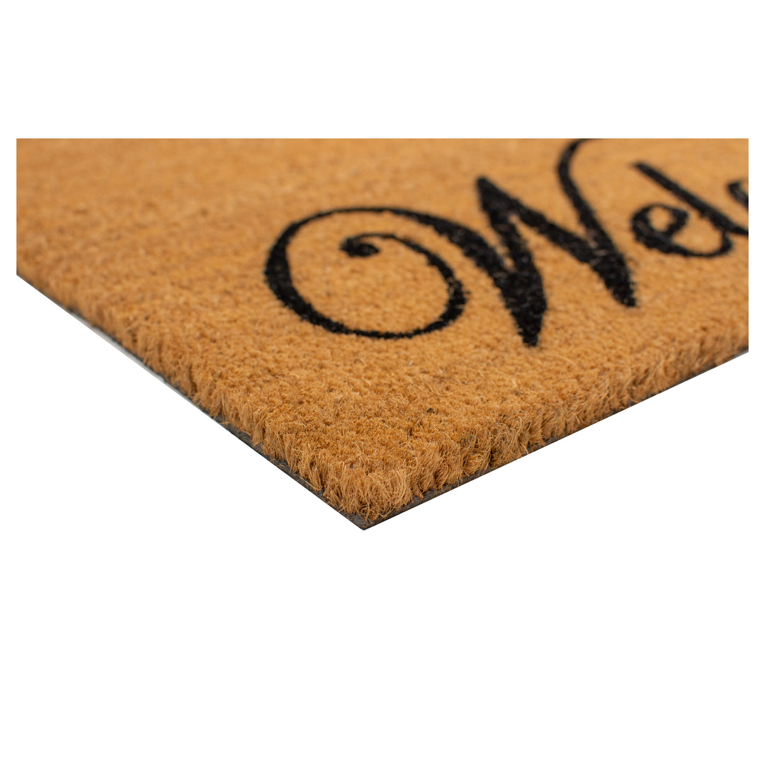 Scroll Welcome Doormat 17"x29"