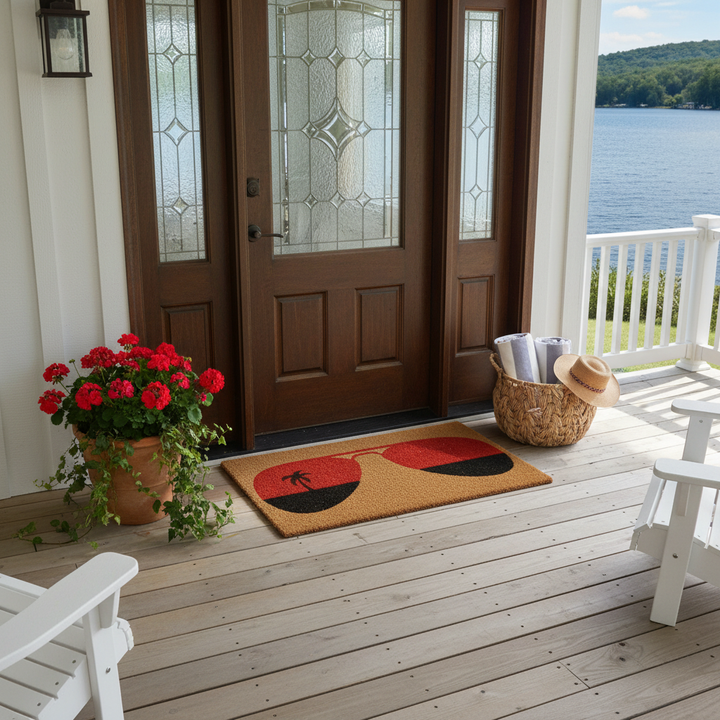Tropical View Doormat