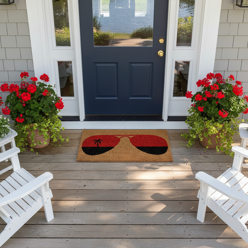 Tropical View Doormat