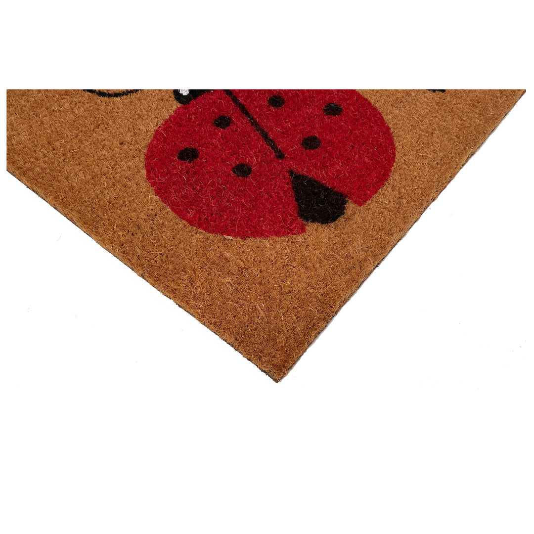 Ladybug Welcome Doormat 24"x36"