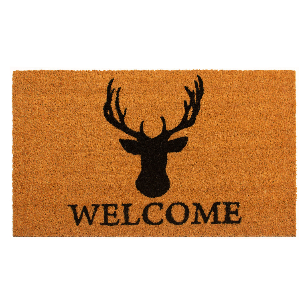 Deer Welcome Doormat 17"x29"