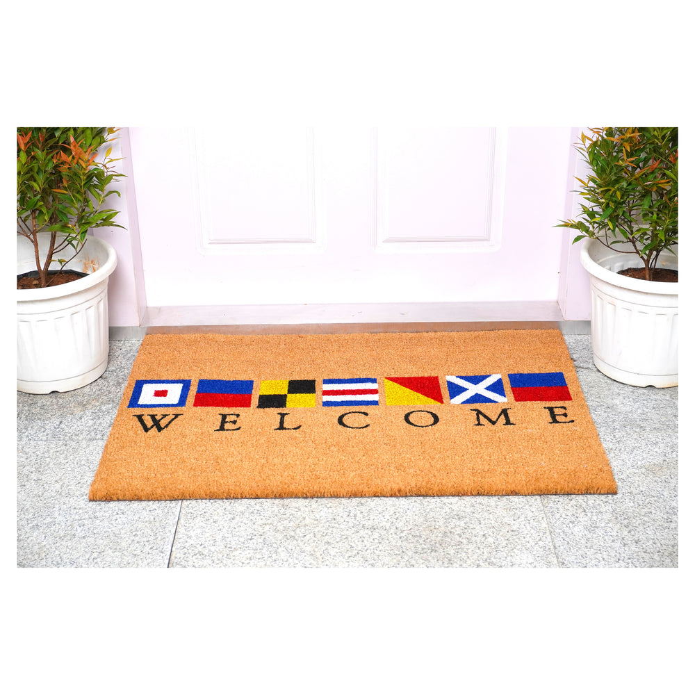 Nautical Welcome Doormat 24"x36"