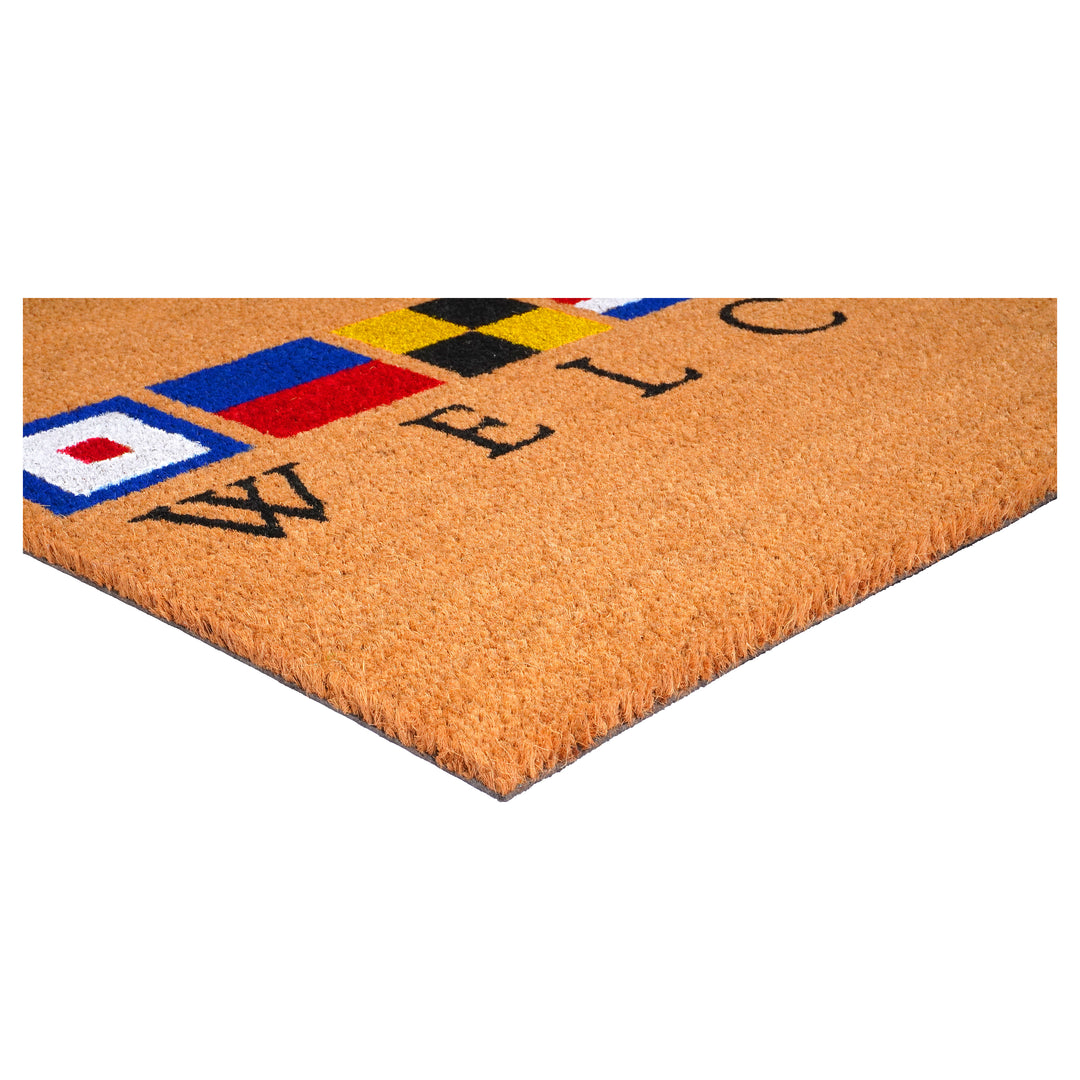 Nautical Welcome Doormat 24"x36"