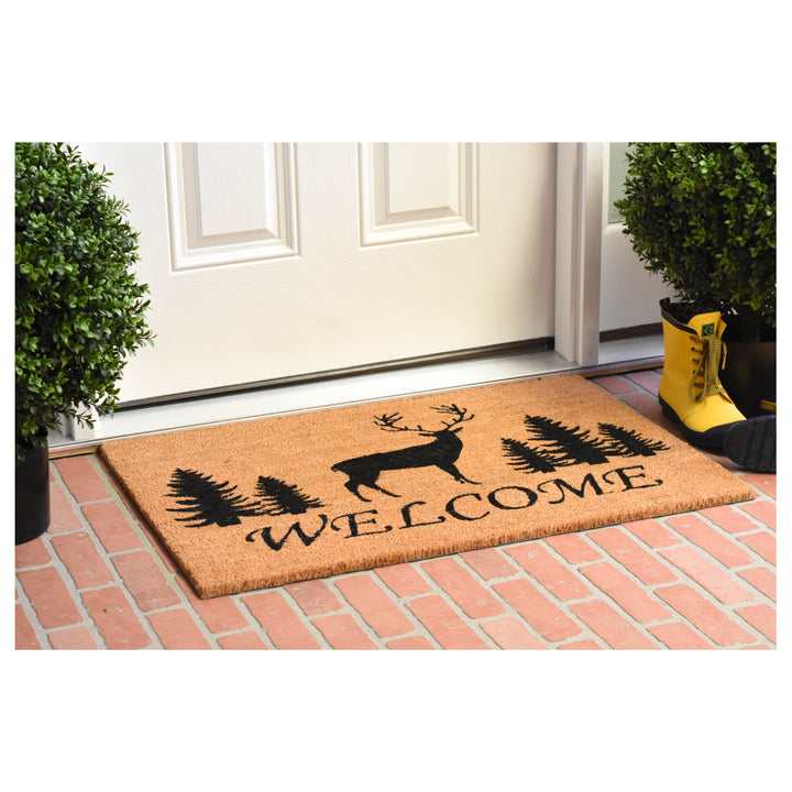 Elk Forest Welcome Doormat 24"x36"
