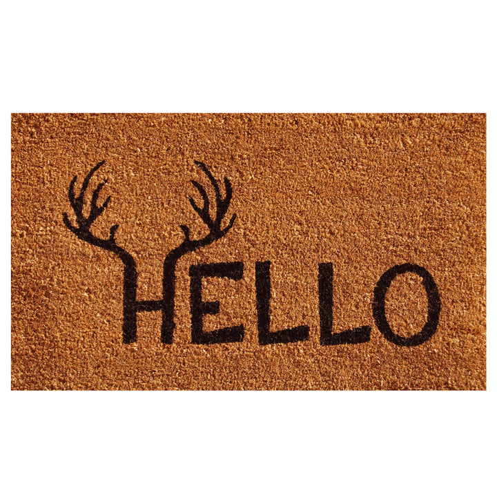 Antler Hello Doormat 17"x29"