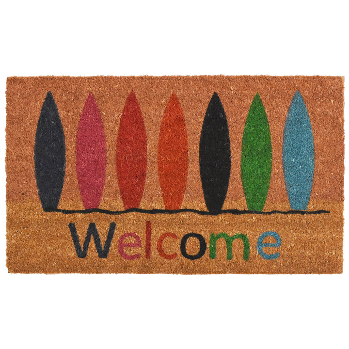 Surfboard Welcome Doormat 17"x29"
