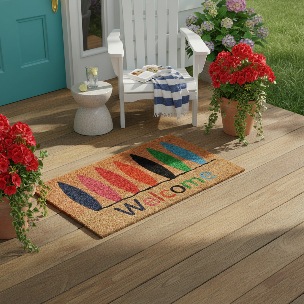Surfboard Welcome Doormat