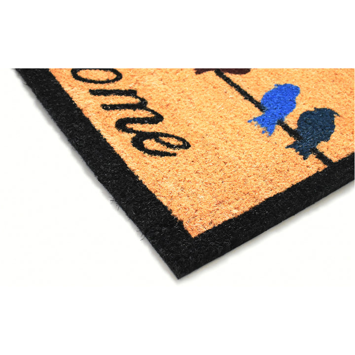Birds on a Wire Doormat 17"x29"