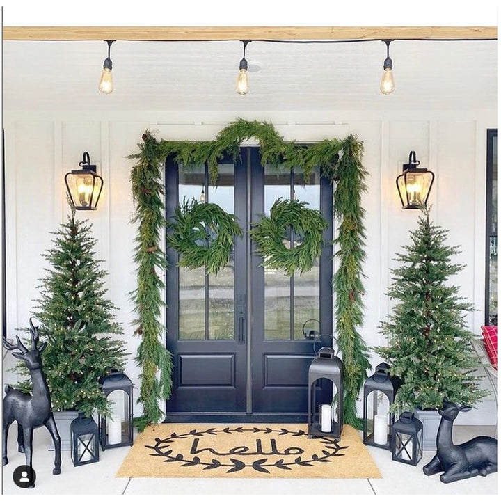 Calico Hello Doormat 36"x72"