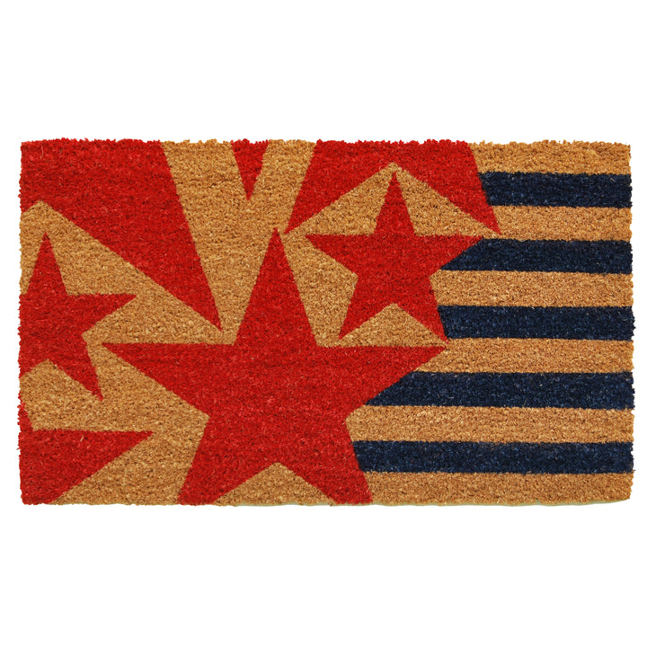 Stars and Stripes Doormat 17"x29"