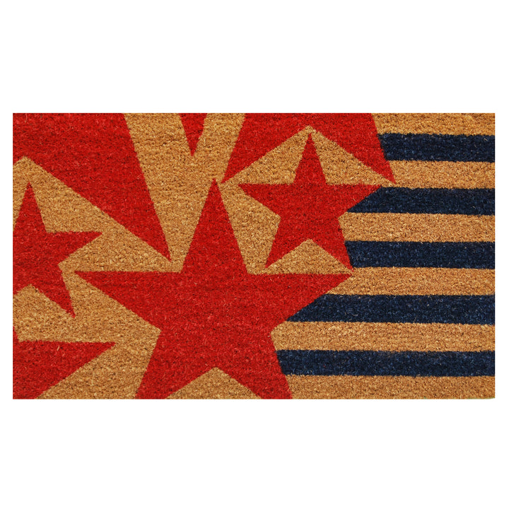 Stars and Stripes Doormat 17"x29"