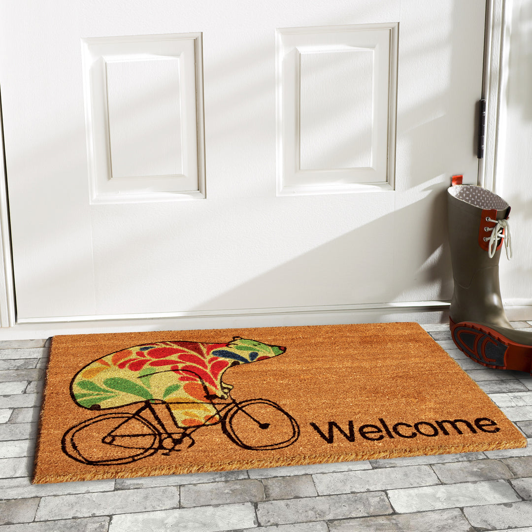 Bear Fun Doormat 24"x36"