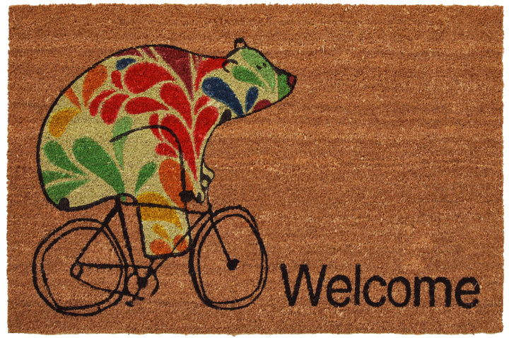 Bear Fun Doormat 24"x36"