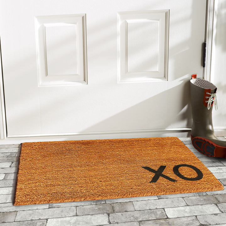 Natural XO Doormat