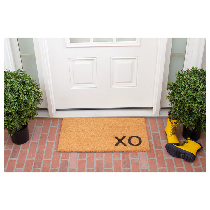 Natural XO Doormat