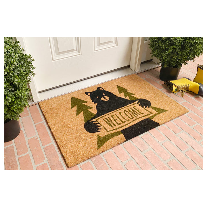 Bear Greeting Doormat 24"x36"