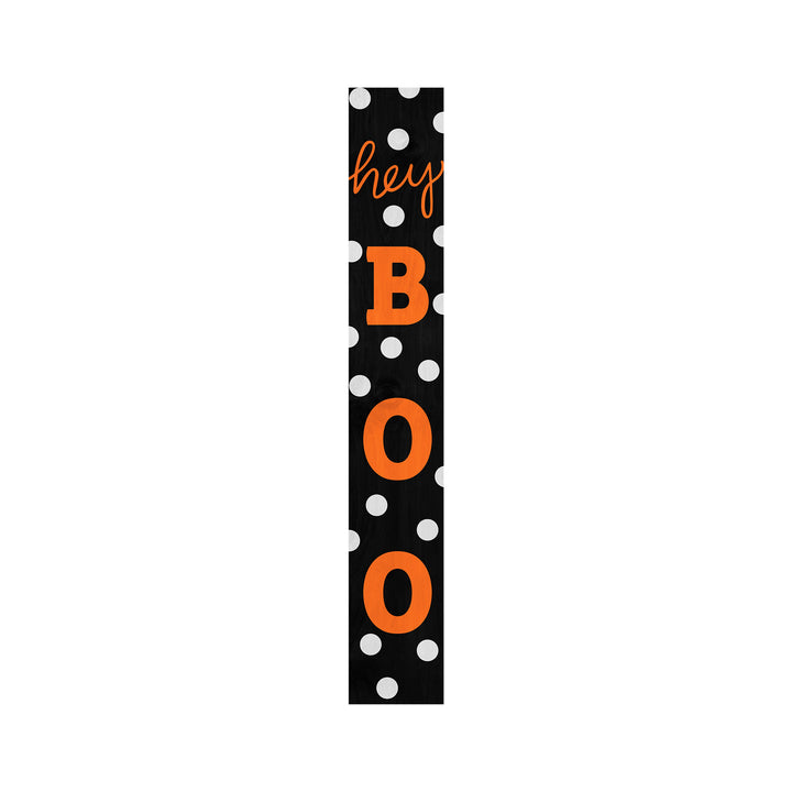 Polka Dot Boo Porch Leaner