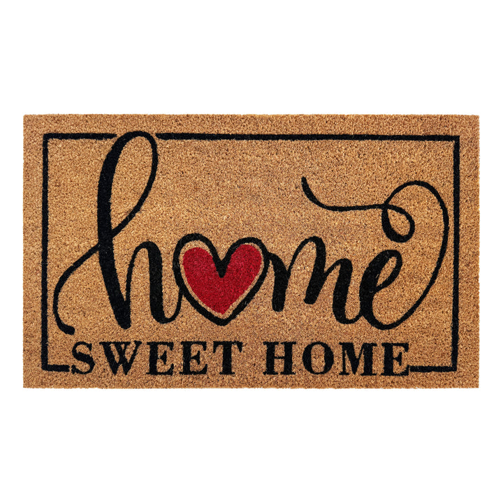 Home Sweet Home Heart Doormat