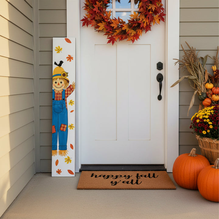 Harvest Scarecrow Porch Leaner