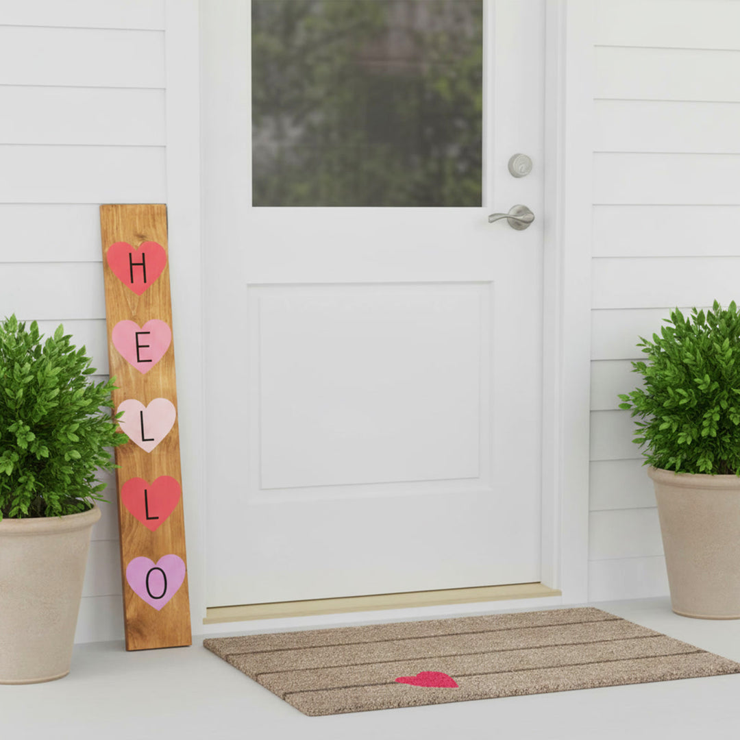 Sweetheart Hello Porch Leaner