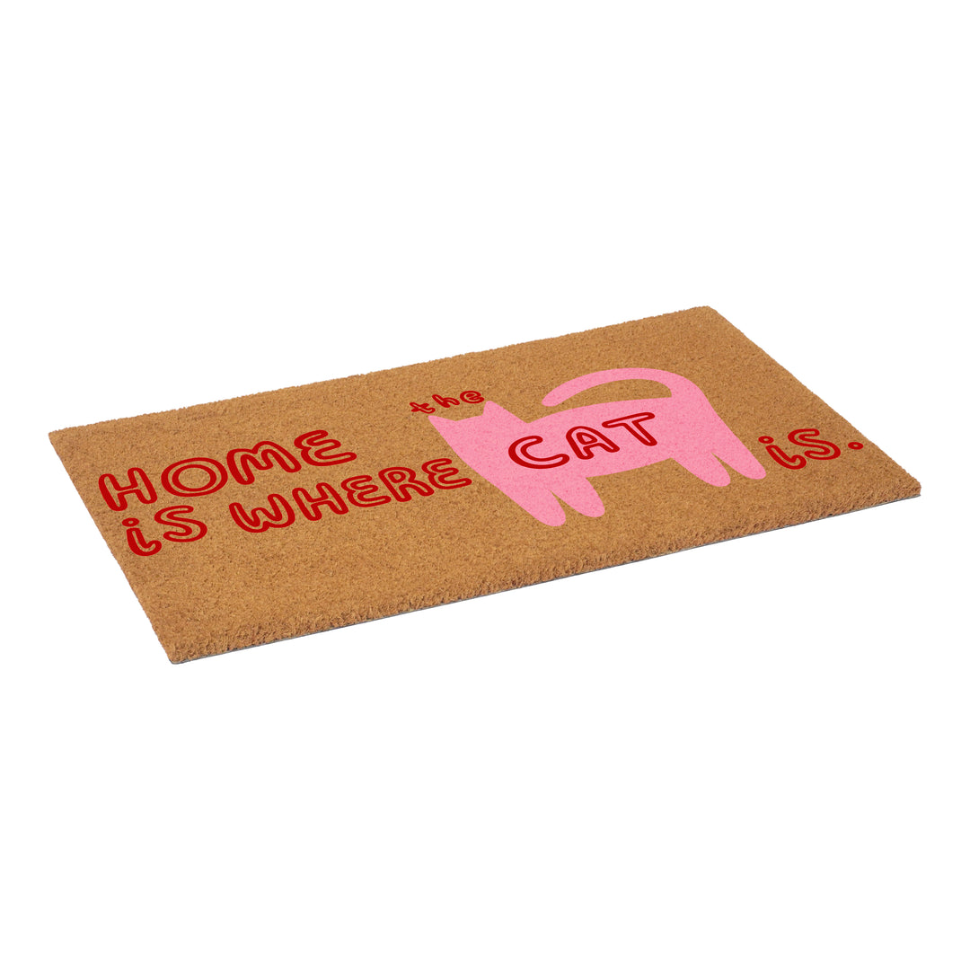 Home is Where the Cat is Doormat