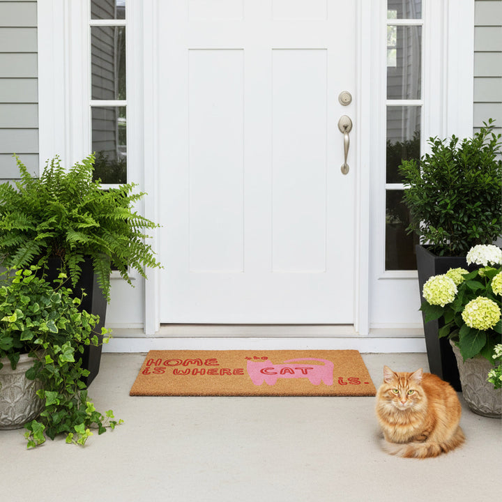 Home is Where the Cat is Doormat